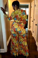 Load image into Gallery viewer, A Floral Affair Pants Set
