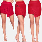 Cargar imagen en el visor de la galería, Say Red Mini Skirt
