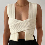 Load image into Gallery viewer, Sweater Wrap Top (Assorted Colors)
