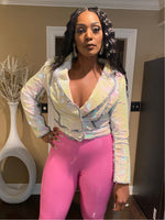 Ladda upp bild till gallerivisning, Pink Friday Blazer

